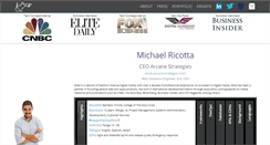 Desktop Screenshot of michaelricotta.com