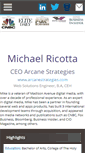 Mobile Screenshot of michaelricotta.com